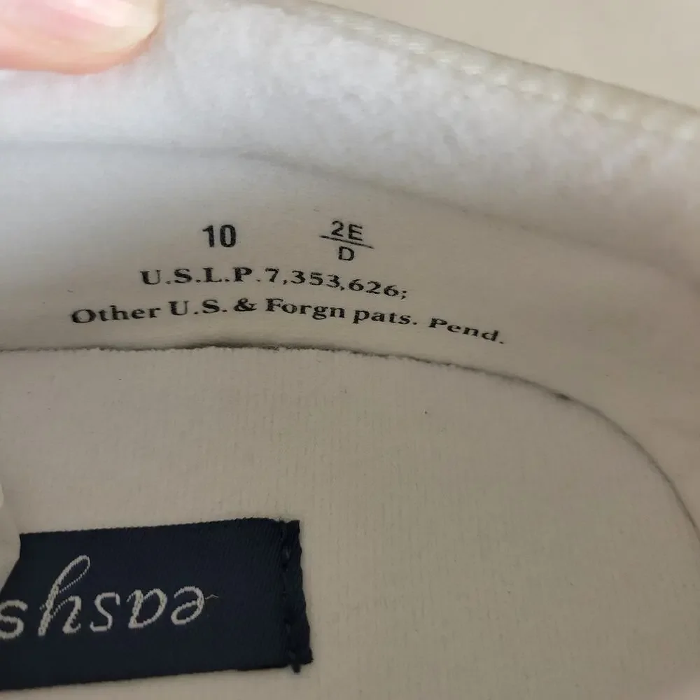 NWOT/B Easy Spirit 10D White AP1 Lace Up Walking Sneaker Shoe Textile - Picture 15 of 15